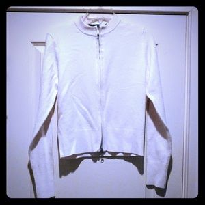 Stunning White French Connection Sweater! L